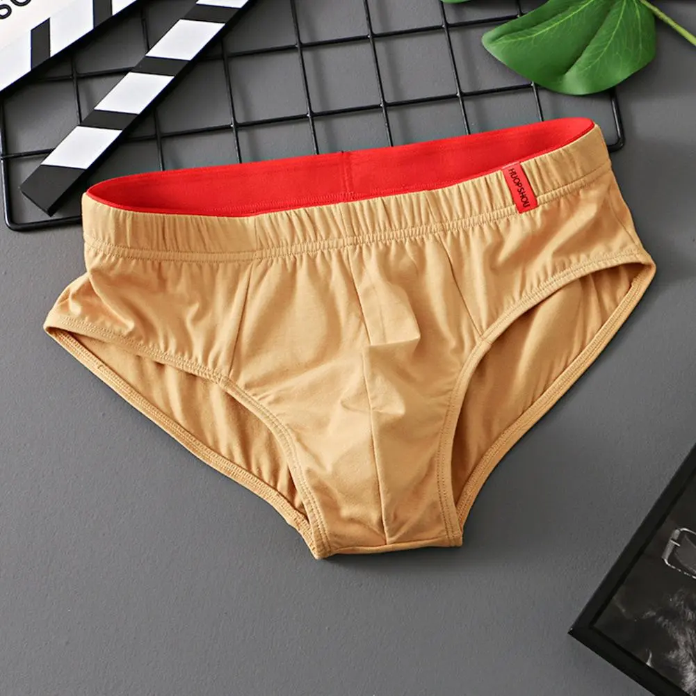 2025 Sexy Men's Briefs Letter Print Low-rise 3D U-shaped Bag Panties Interior U Convex Breathable Comfortable Underpants Briefs