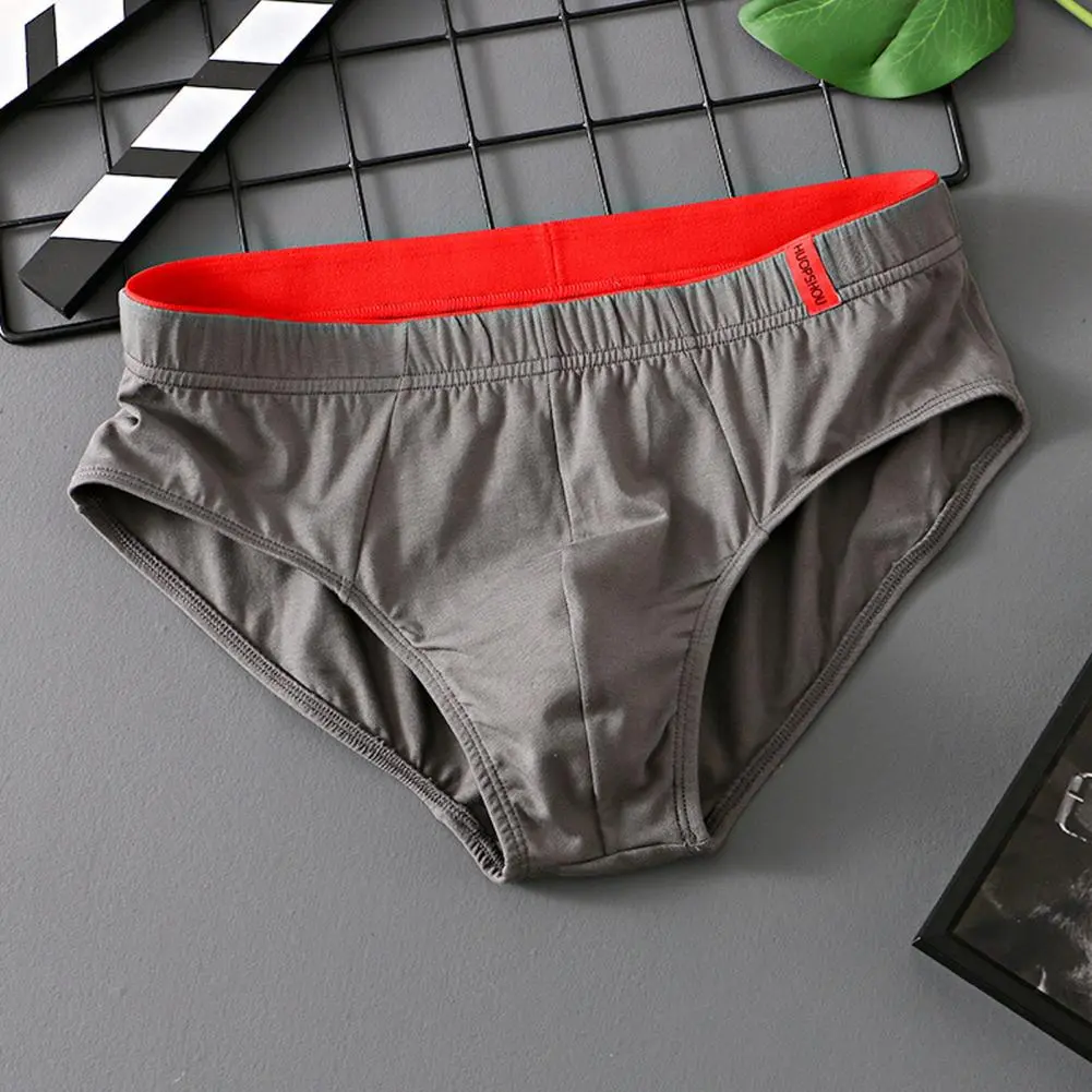 2025 Sexy Men's Briefs Letter Print Low-rise 3D U-shaped Bag Panties Interior U Convex Breathable Comfortable Underpants Briefs