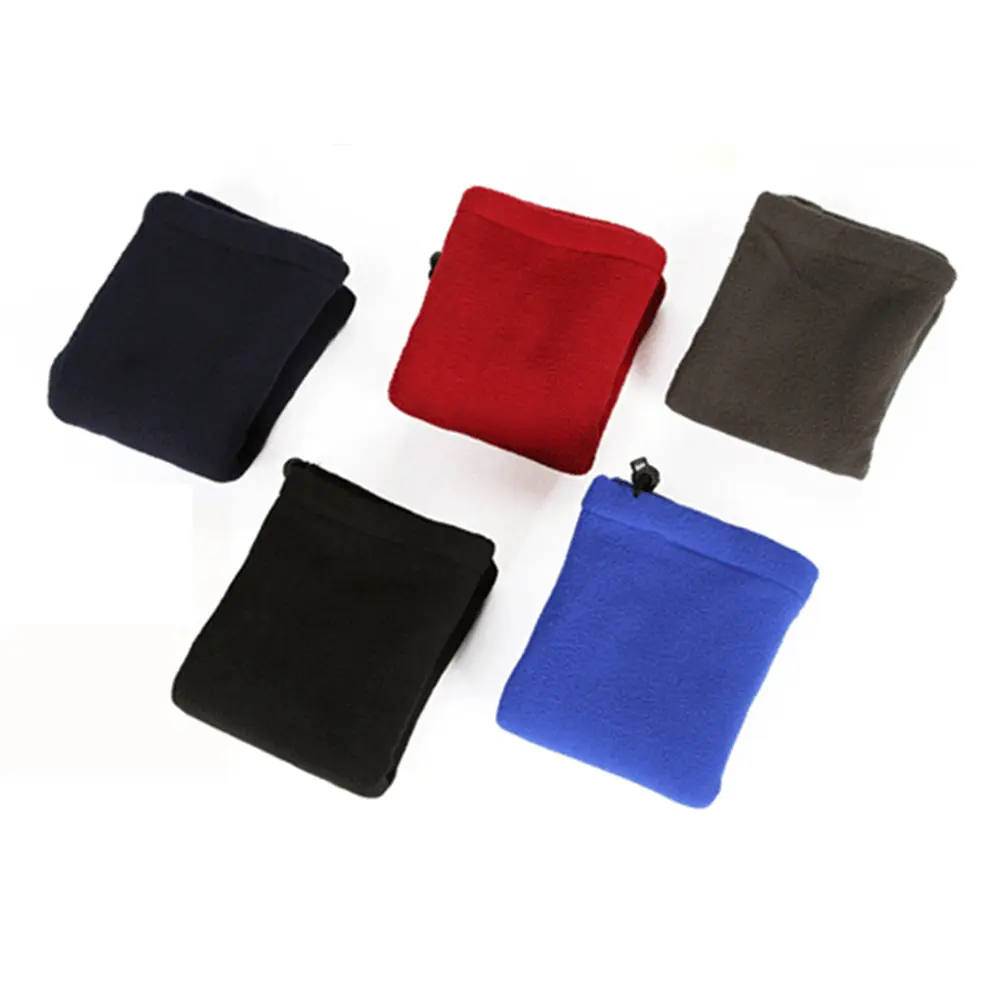 2 in 1 Winter Hat Face Mask Neck Gaiter Balaclava Scarf Hat Outdoor Cycling Balaclava Face Warmer Skullies Beanies Neckerchief