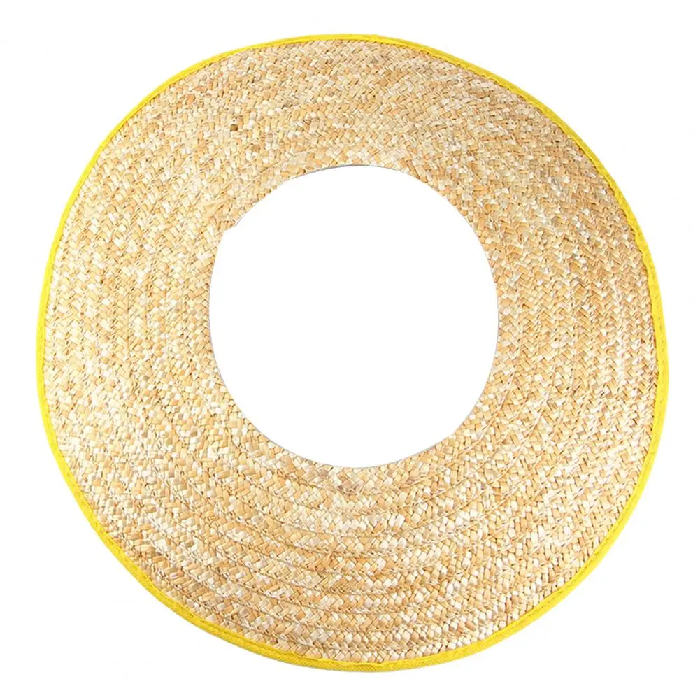 Helmet Accessory for Sun Protective Helmet Straw Hat Sun Shade Visor for Construction Workers Universal Full Brim for Outdoor