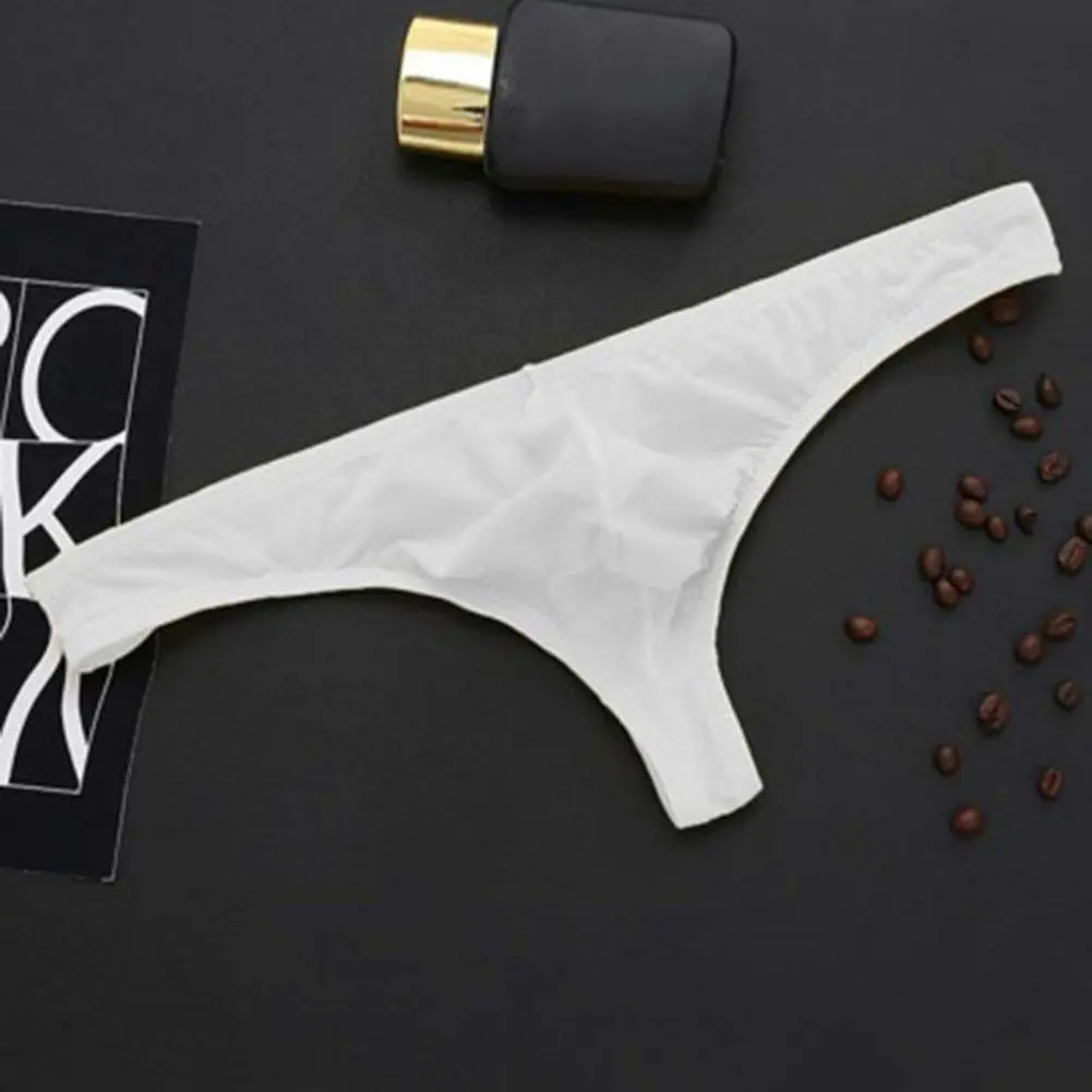 Sexy Men Briefs Men's Underwear U Pouch Man Low Waist Panties Thongs Men Sexy Briefs T-back Gay Underwear Slim Men Underpants