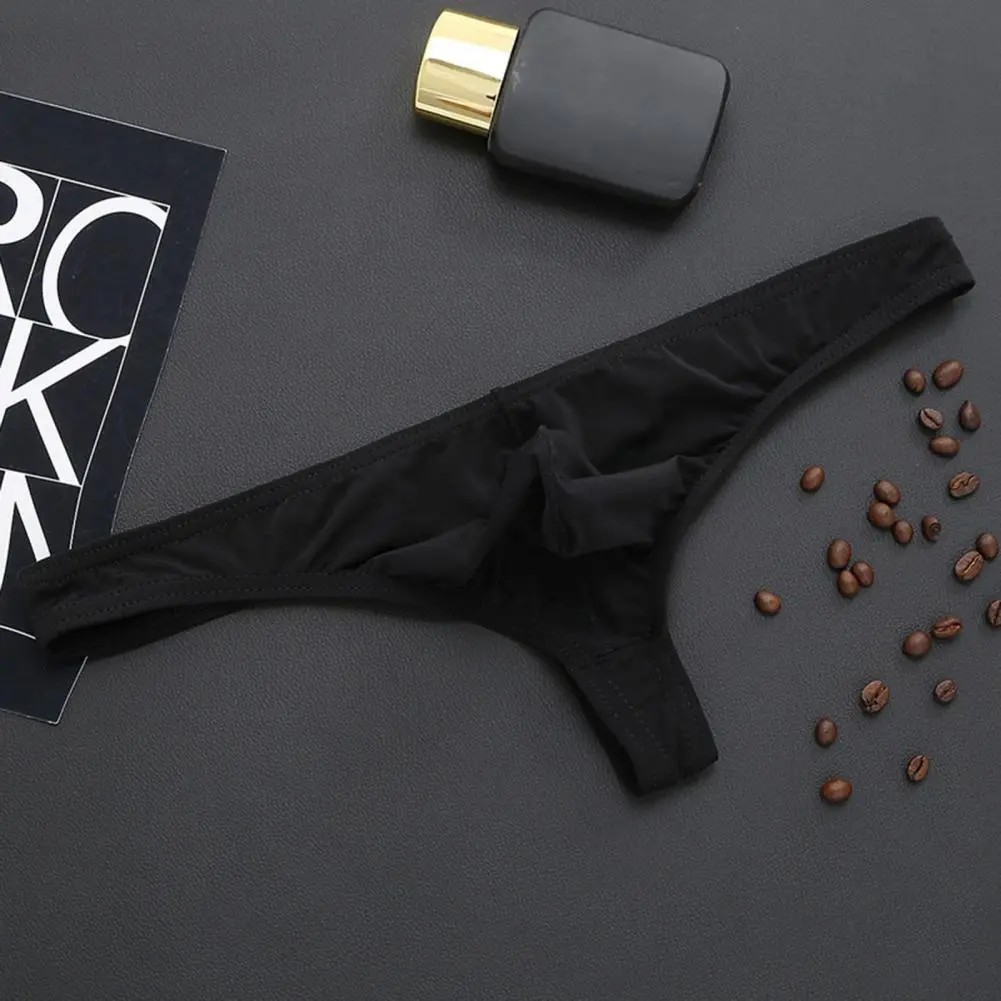 Sexy Men Briefs Men's Underwear U Pouch Man Low Waist Panties Thongs Men Sexy Briefs T-back Gay Underwear Slim Men Underpants