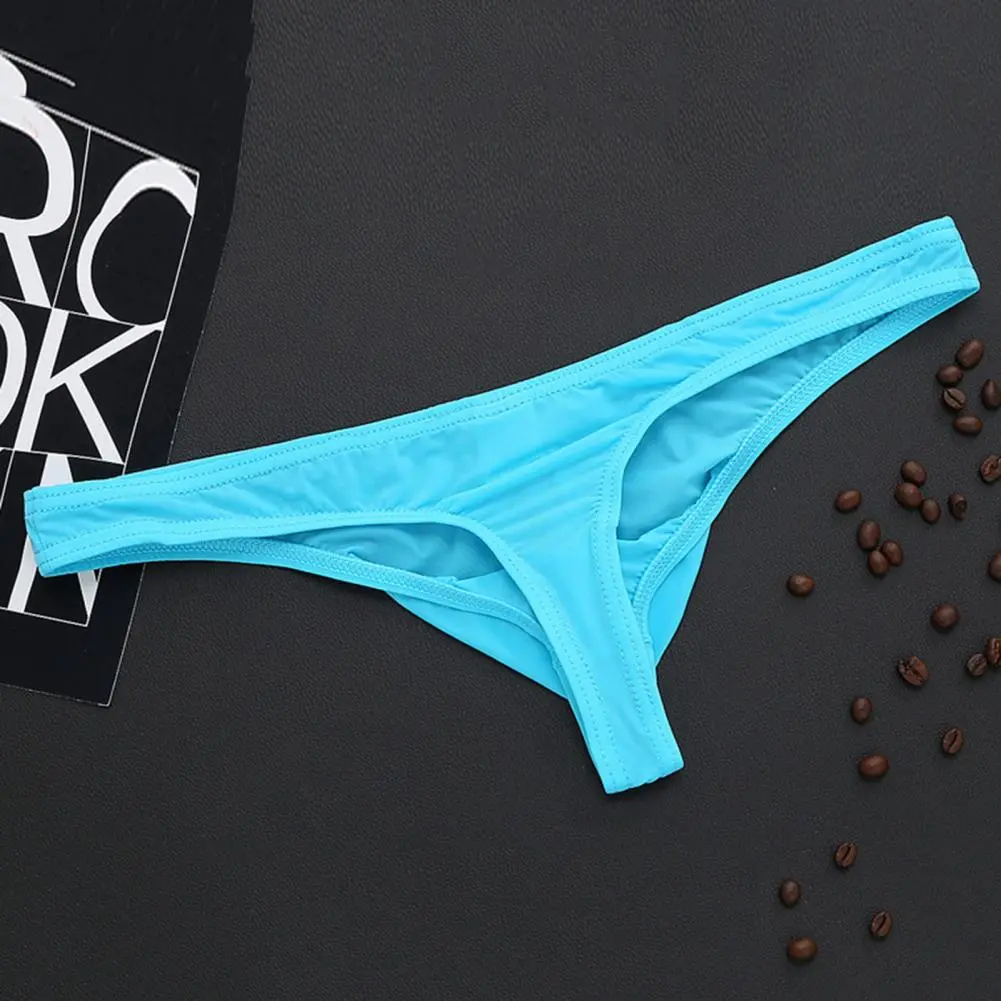 Sexy Men Briefs Men's Underwear U Pouch Man Low Waist Panties Thongs Men Sexy Briefs T-back Gay Underwear Slim Men Underpants