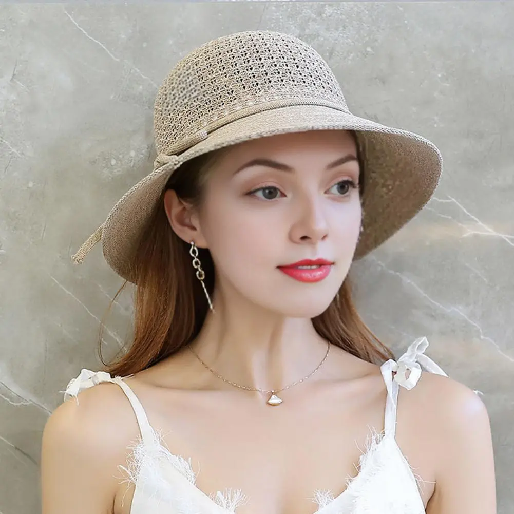 Quick-drying Lightweight Hat Sun Hat for Outdoor Adventures Stylish Foldable Wide Brim Sun Hat for Women Summer for Outdoor