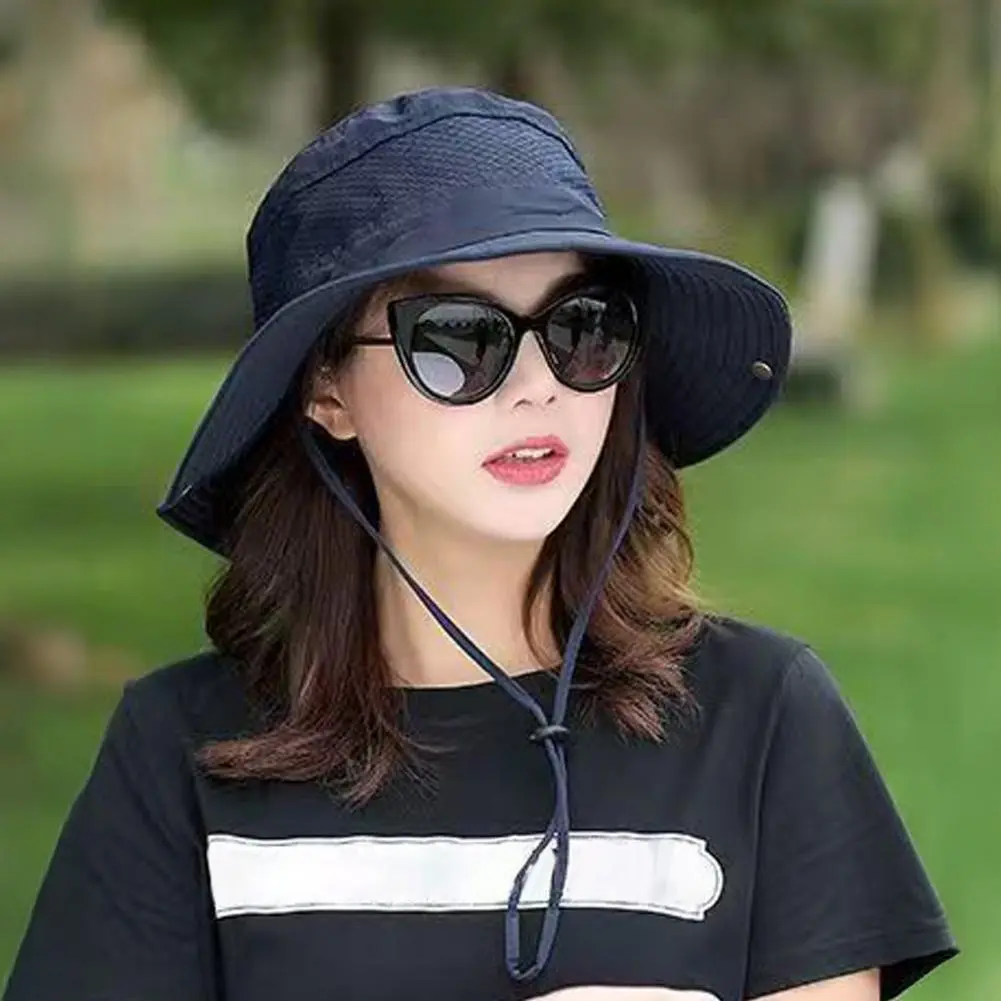 Fisherman Hat with Neck Coverage Quick-drying Wide-brimmed Hat Breathable Mesh Sun Hat with Adjustable for Outdoor for Ultimate