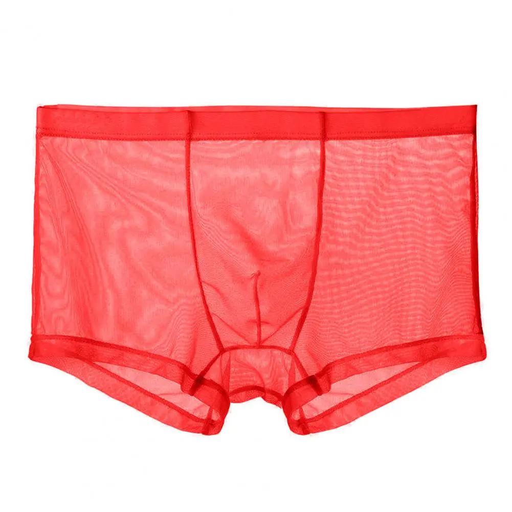 2025 Boxer Shorts Ultra-comfortable Men Boxers Breathable Mesh Boxer for Men Sexy Low Rise Underwear with 3d Film Comfort Underw