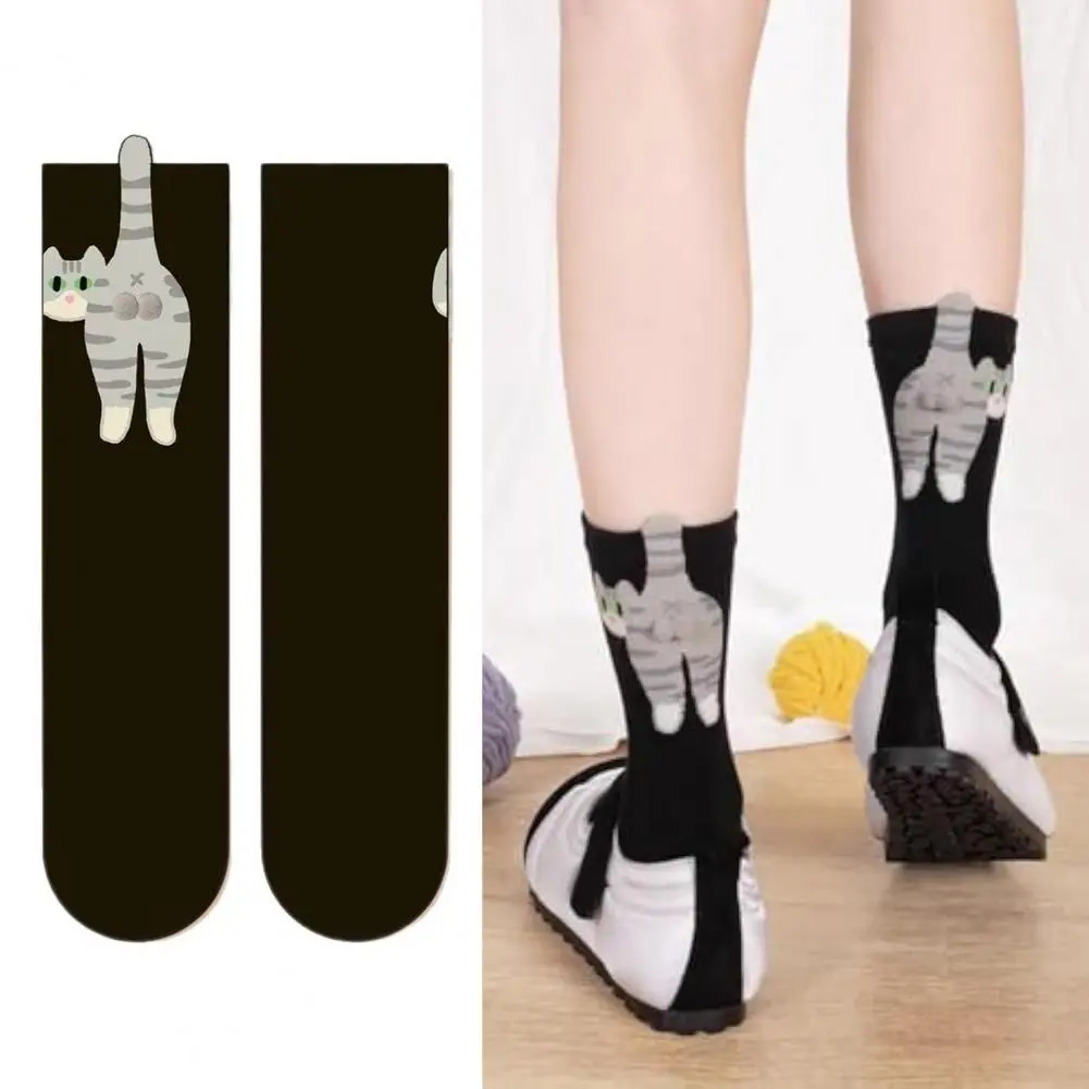 WomenCute Cat Ball Socks Women Novel And Interesting Animal Fun Cat Socks, Suitable Women Cat Enthusiasts Cats Lover Gift 2025
