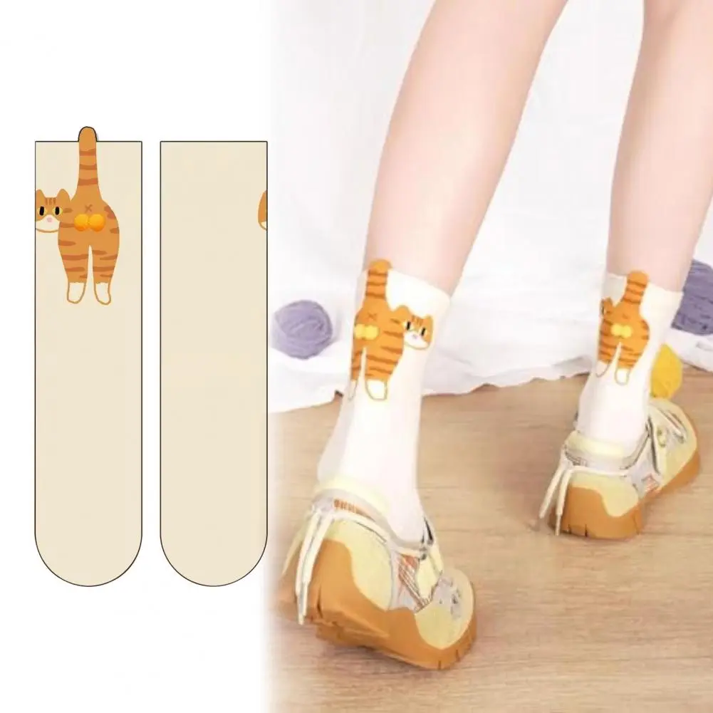 WomenCute Cat Ball Socks Women Novel And Interesting Animal Fun Cat Socks, Suitable Women Cat Enthusiasts Cats Lover Gift 2025