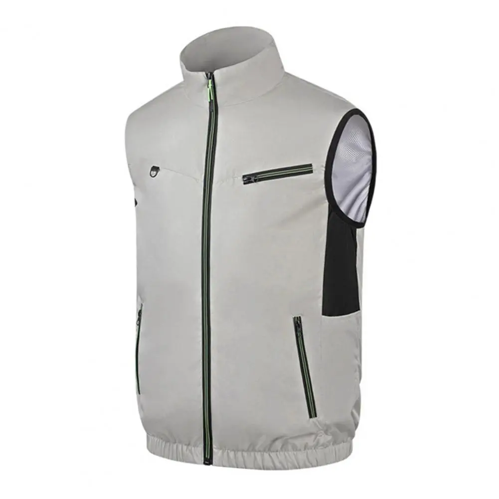 Fan Vest with Adjustable Wind Speed Quick-drying Fan Vest for Outdoor Work Ergonomic Dual Fan Vest for Summer Heat for Powerful