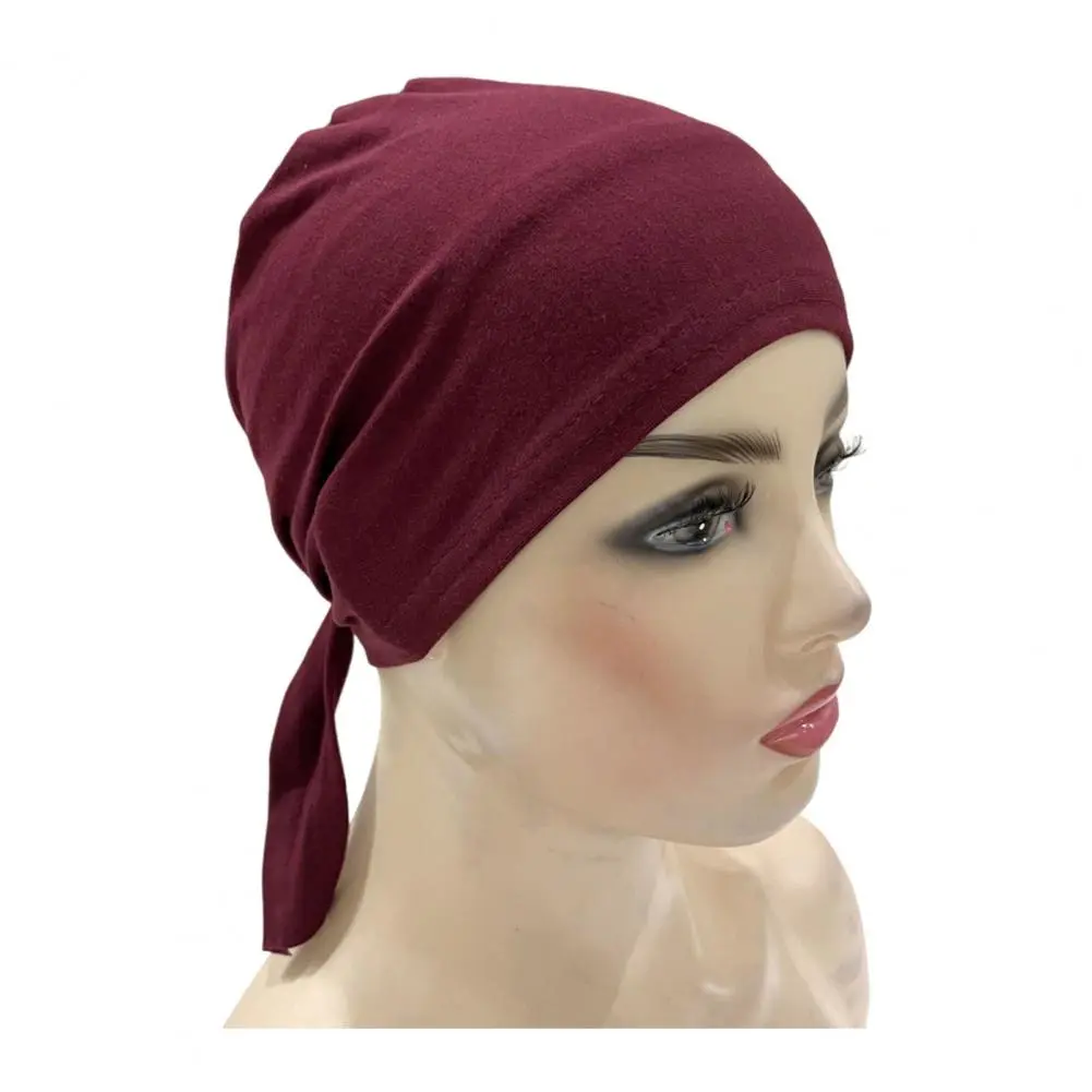 Women Top Hat Women Hat Stylish Ethnic Top Hat with Knotted Design for Outdoor Activities Lightweight Breathable Headscarf for A