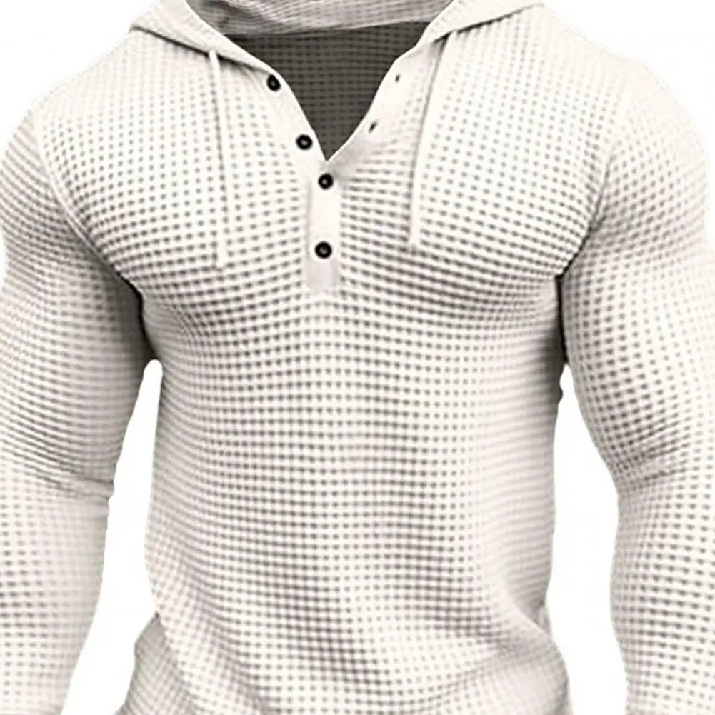 2025 M-3XL Men Long Sleeve Shirt Spring Autumn Sweatshirt Top Slim Fit Autumn Hoodie Breathable Casual Pullover Shirt Hooded Top