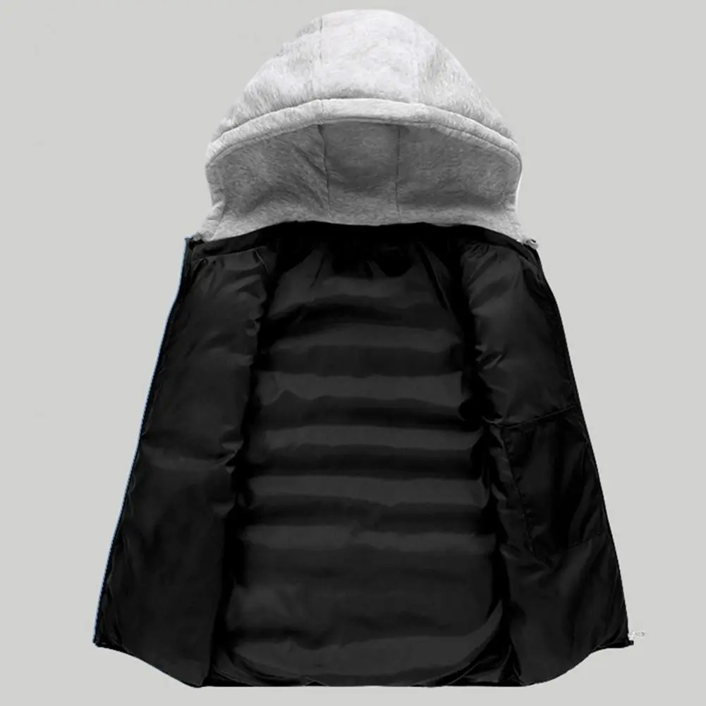 Men Winter Vest Winter Men Vest Waterproof Sleeveless Hooded Men's Winter Vest Warm Casual Cold Jacket for Autumn Outdoor