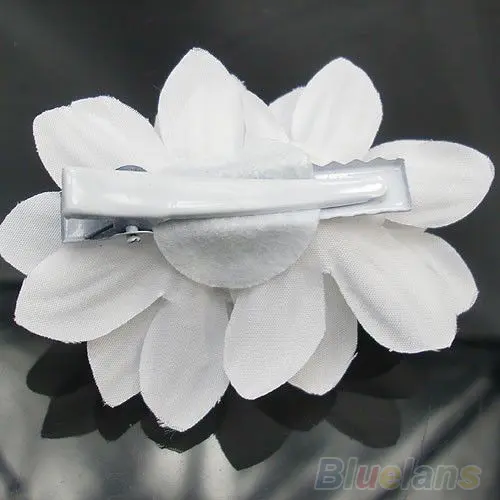 Women Girl Flower Decor Hair Clip Pin for Bridal Wedding Party Prom Headwear