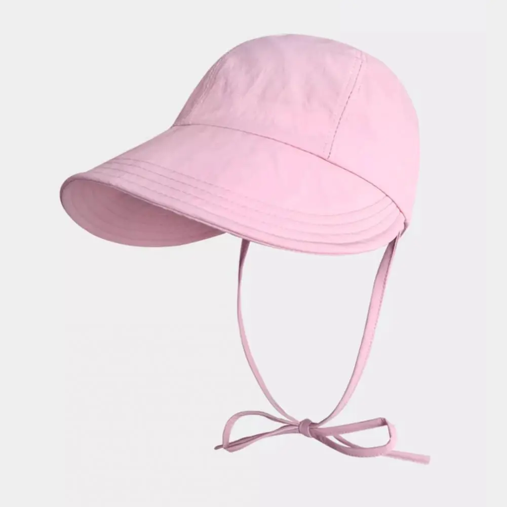 Foldable Uv-proof Sun Hat Camping Sun Hat Packable Wide Brim Sun Hat for Women with Upf 50 Uv Protection Ponytail for Outdoor
