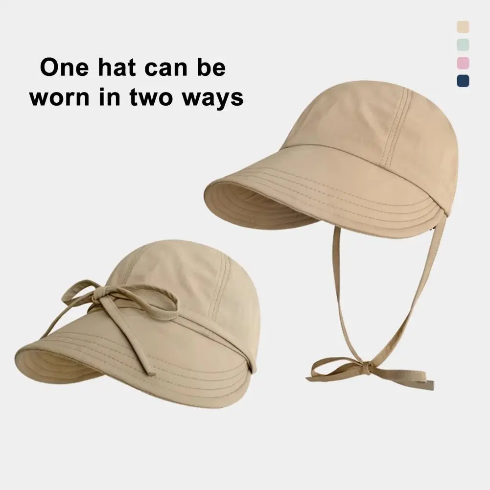 Foldable Uv-proof Sun Hat Camping Sun Hat Packable Wide Brim Sun Hat for Women with Upf 50 Uv Protection Ponytail for Outdoor