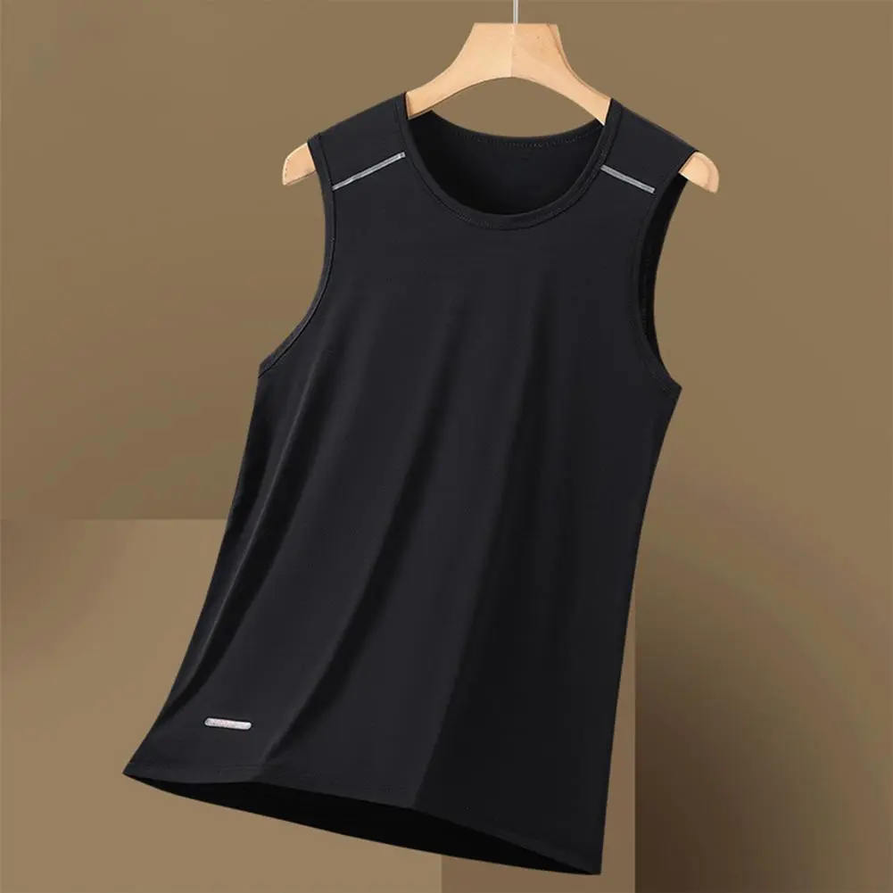 Lightweight Men Tank Top Breathable Men Athletic Vest Breathable Men's Sleeveless Sports T-shirt for Gym Basketball for Running