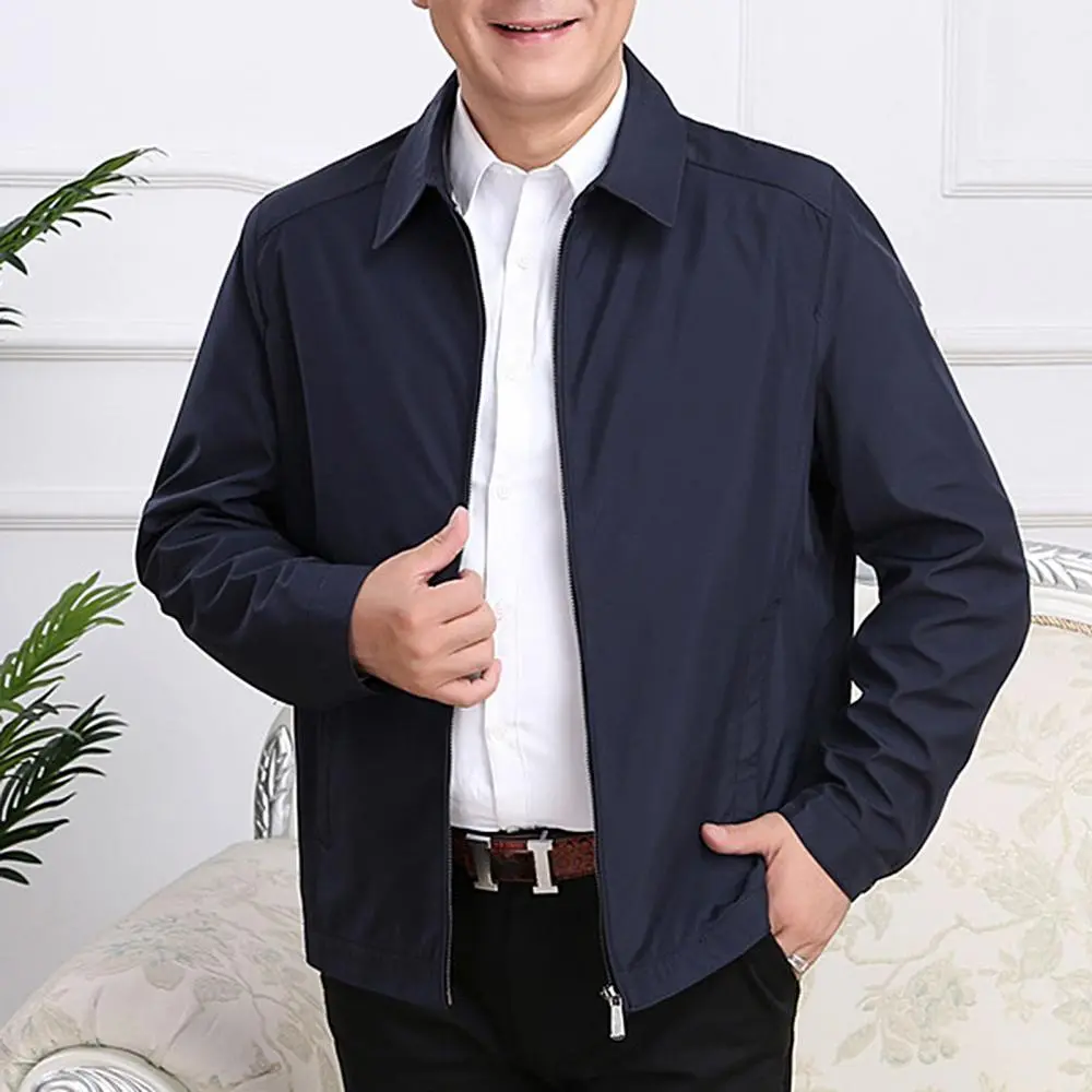Men Jacket Thin Long Sleeve Cycling Jacket Zipper Casual Jacket Zipper Windbreaker Coat 2024 Spring And Autumn New Men Jackets