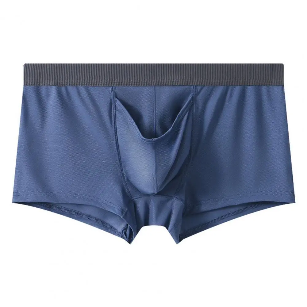 2025 M-2XL Handsome Men Cotton Underpants Elephant Nose U Convex Good Breathability Boxers Men Boxers U Convex Underwear