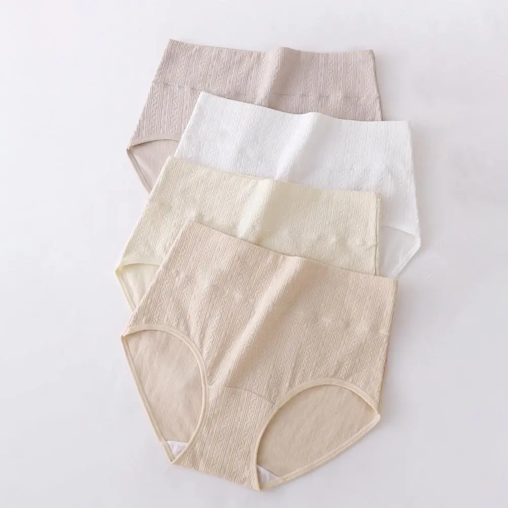 Abdomen Shaping Underwear Soft Comfortable Panties Comfortable High Waisted Cotton Panties for Women Soft Full Coverage for Wear