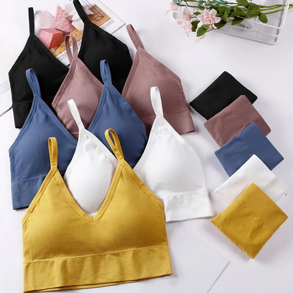 Push Up Women Bra Panties Set Padded Removable Pad Women Bralette Underpants Set Adjustable Type Protective Women Bra Set