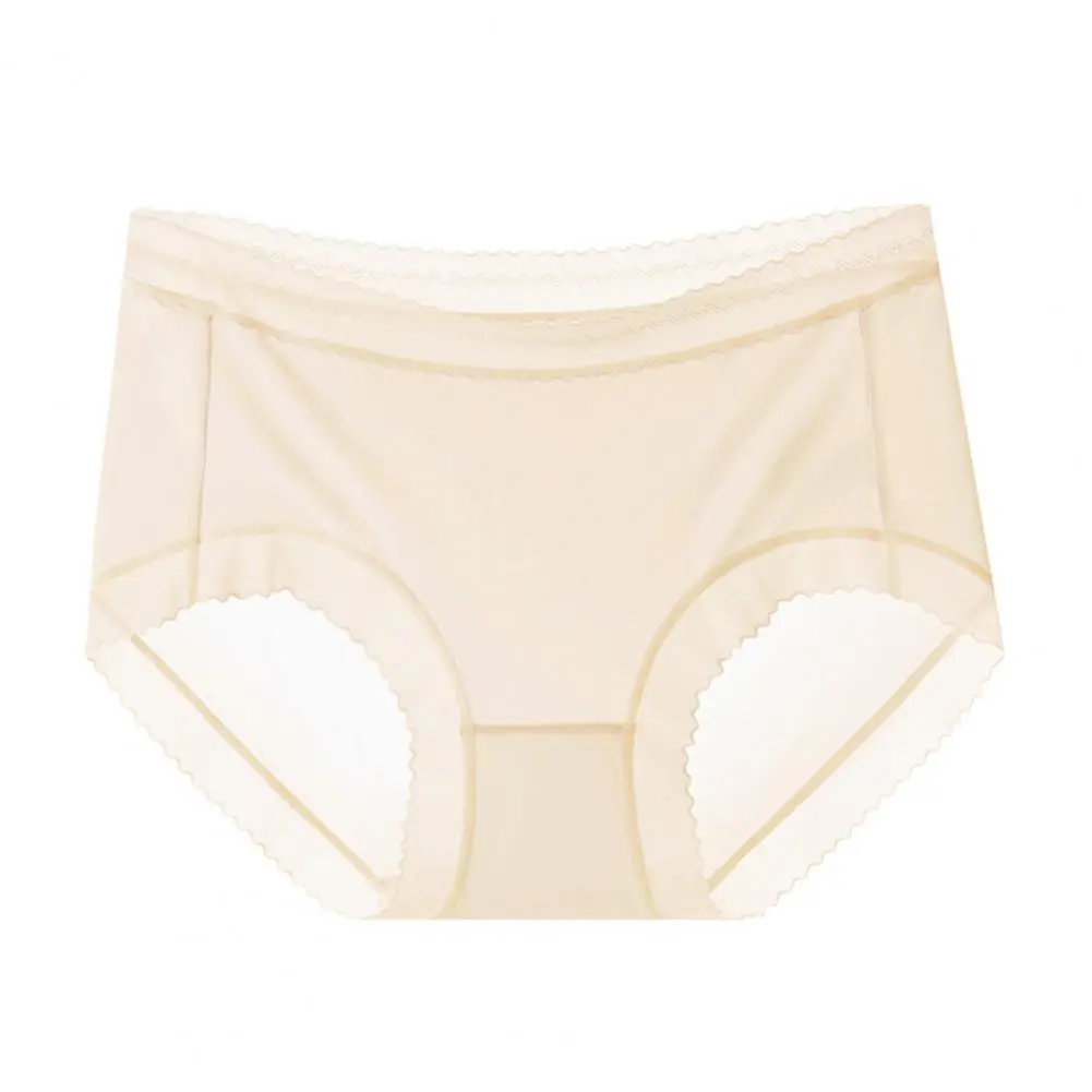 Soft Comfortable Underwear for Women Breathable Ladies' Underwear Women's Seamless Breathable Underwear Ultra Thin Ice Silk