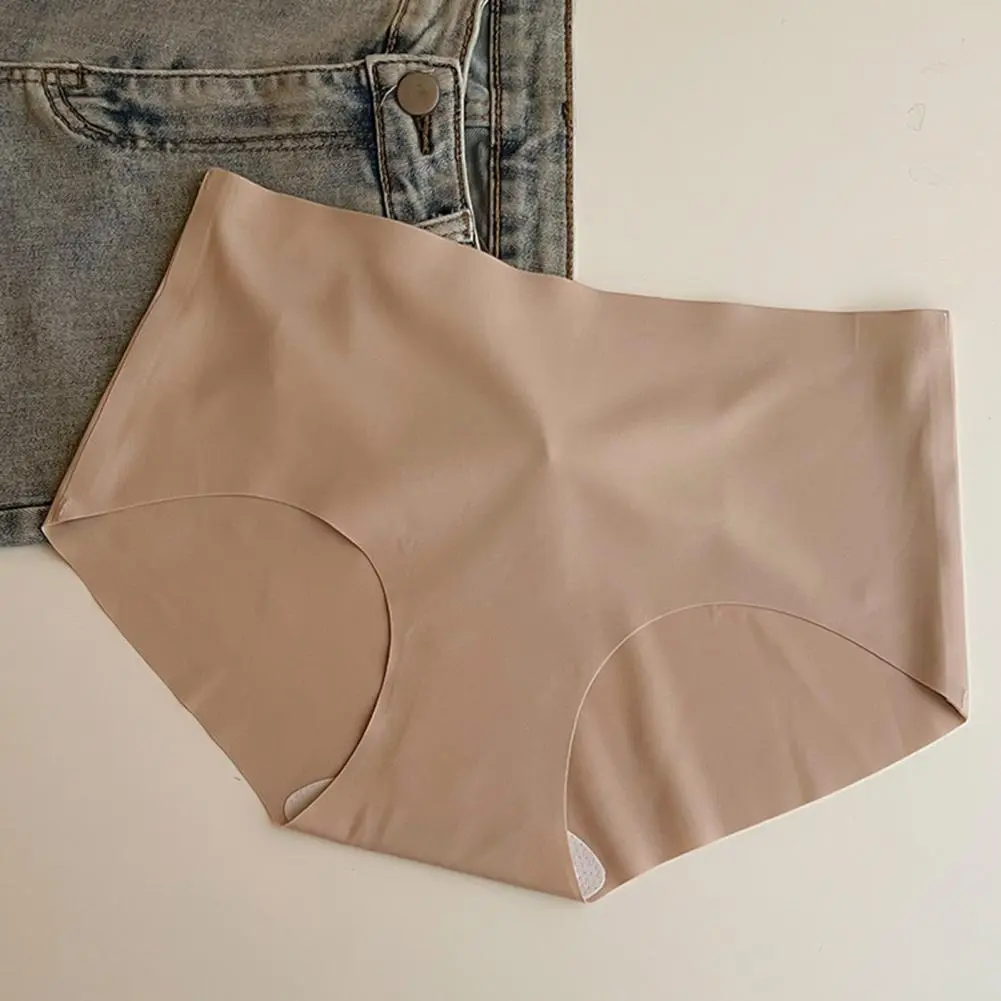 Women Briefs Breathable Panties Comfortable Seamless Women's Hipster Briefs Soft Stretch Full Coverage Underwear Breathable