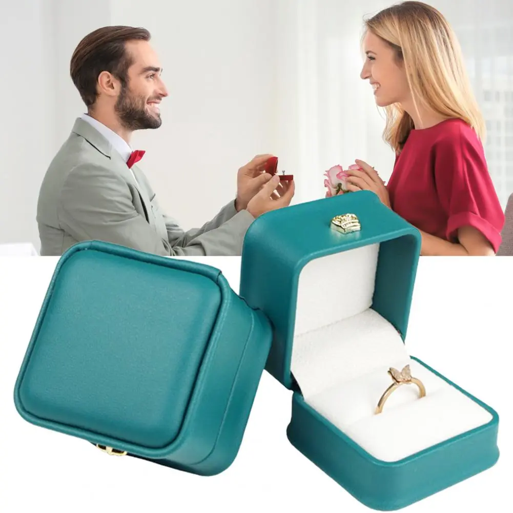 Velvet Lined Ring Box Bracelet Necklace Earring Box Jewelry Storage Box Wedding Gifts Packaging Boxes Jewelry Organizer Case