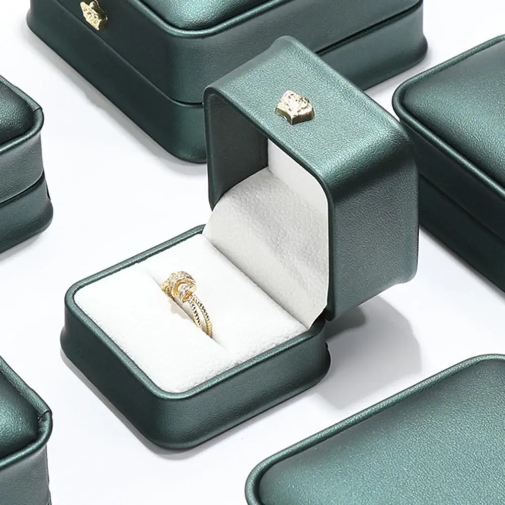 Velvet Lined Ring Box Bracelet Necklace Earring Box Jewelry Storage Box Wedding Gifts Packaging Boxes Jewelry Organizer Case
