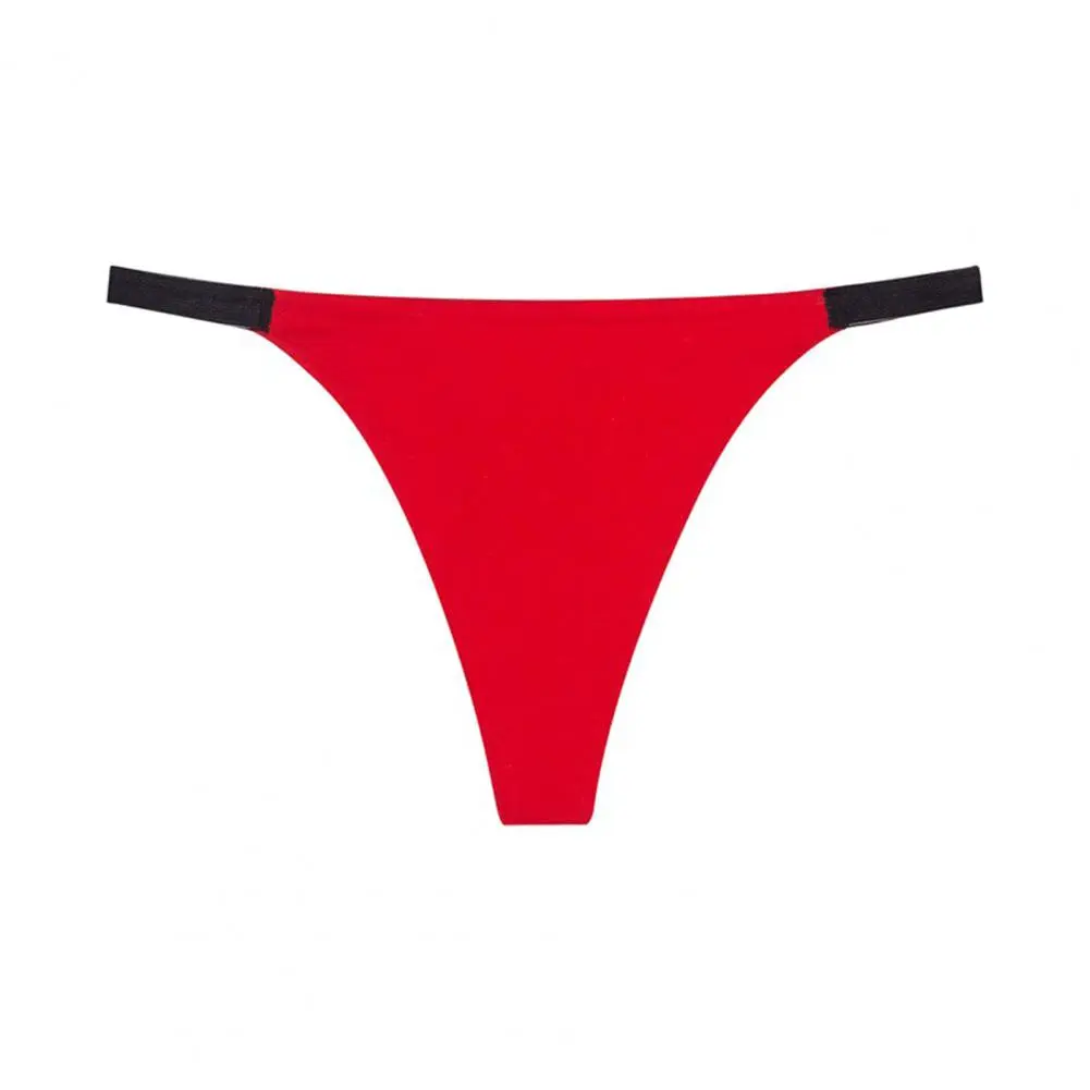 Lady Thong Women Sexy G-string Thongs for Women Breathable Low Rise Underwear Panties No Show T-back Briefs with Stretchy Fabric