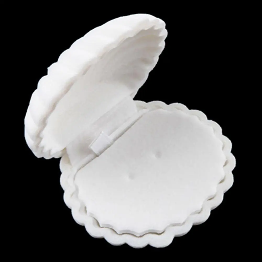 Flannel Jewelry Box Sea Shell Earring Ring Necklace Display Storage Box Organizer Gift Packing Box Ring Box Mini Jewelry Case