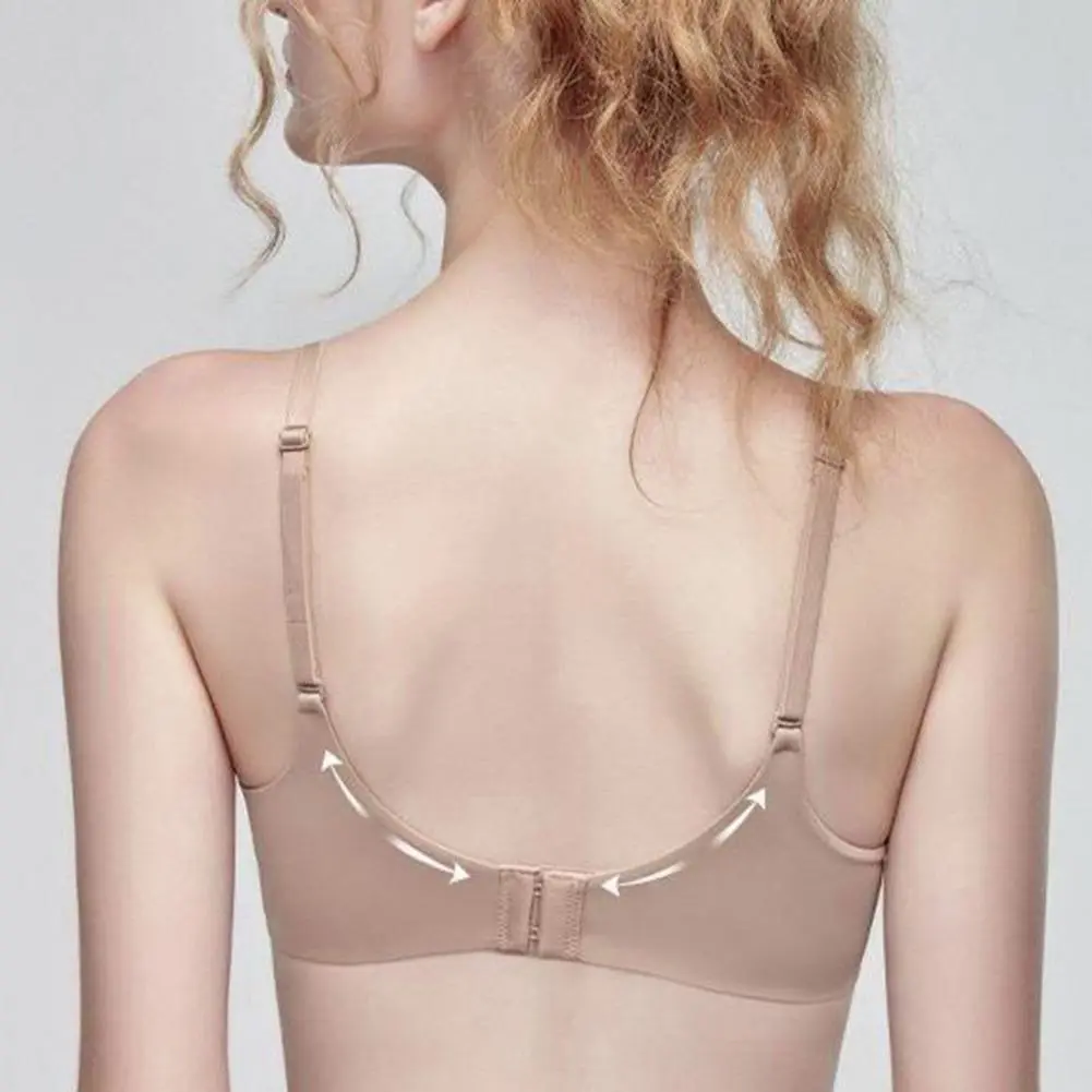 Women Bra Seamless Push Up Wireless Underwear Women's No Steel Ring Bralette 3/4 Cup Bra Push Up Comfort Invisible Bra Underwear