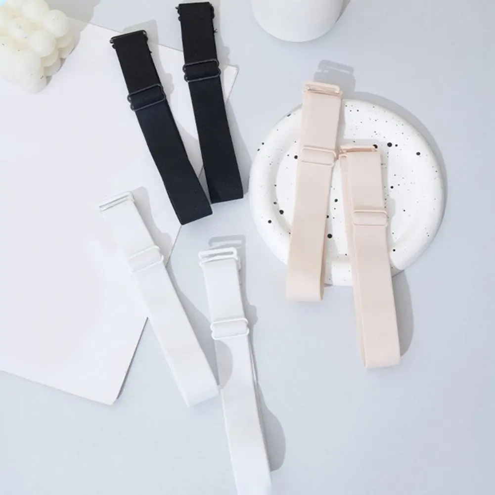 Elastic Adjustable Bra Strap Adjustable Non-slip Bra Strap Replacement Set for Women Elastic Shoulder Straps for Underwear Slip