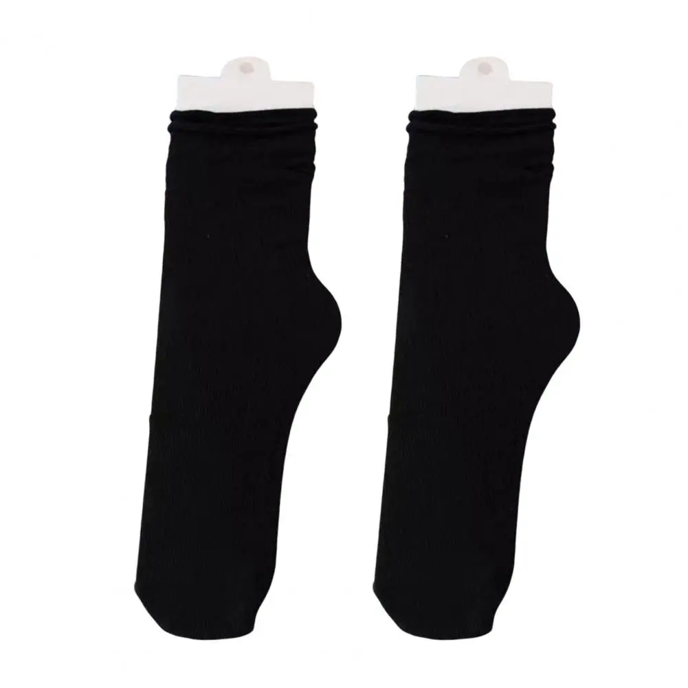 Durable Socks Tear-resistant Socks Breathable Ice Silk Crew Socks for Women Thin Cooling for Summer Casual Calf High Ladies