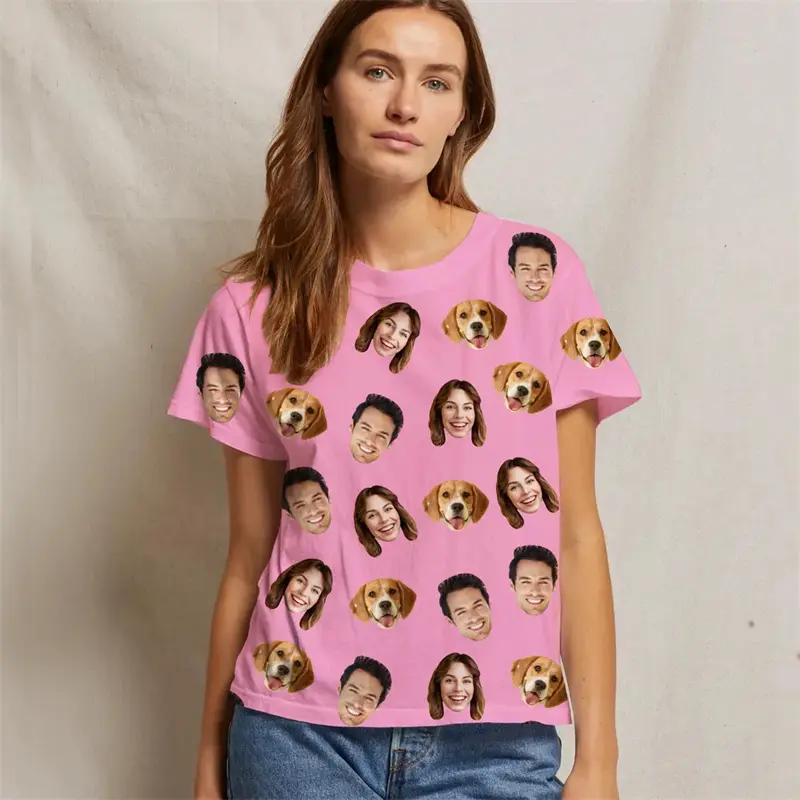 DIY Custom Photo T-shirt For Men Clothes Personality O Neck Short Sleeve Jersey T Shirts Customized Sport Breathable Tees Tops