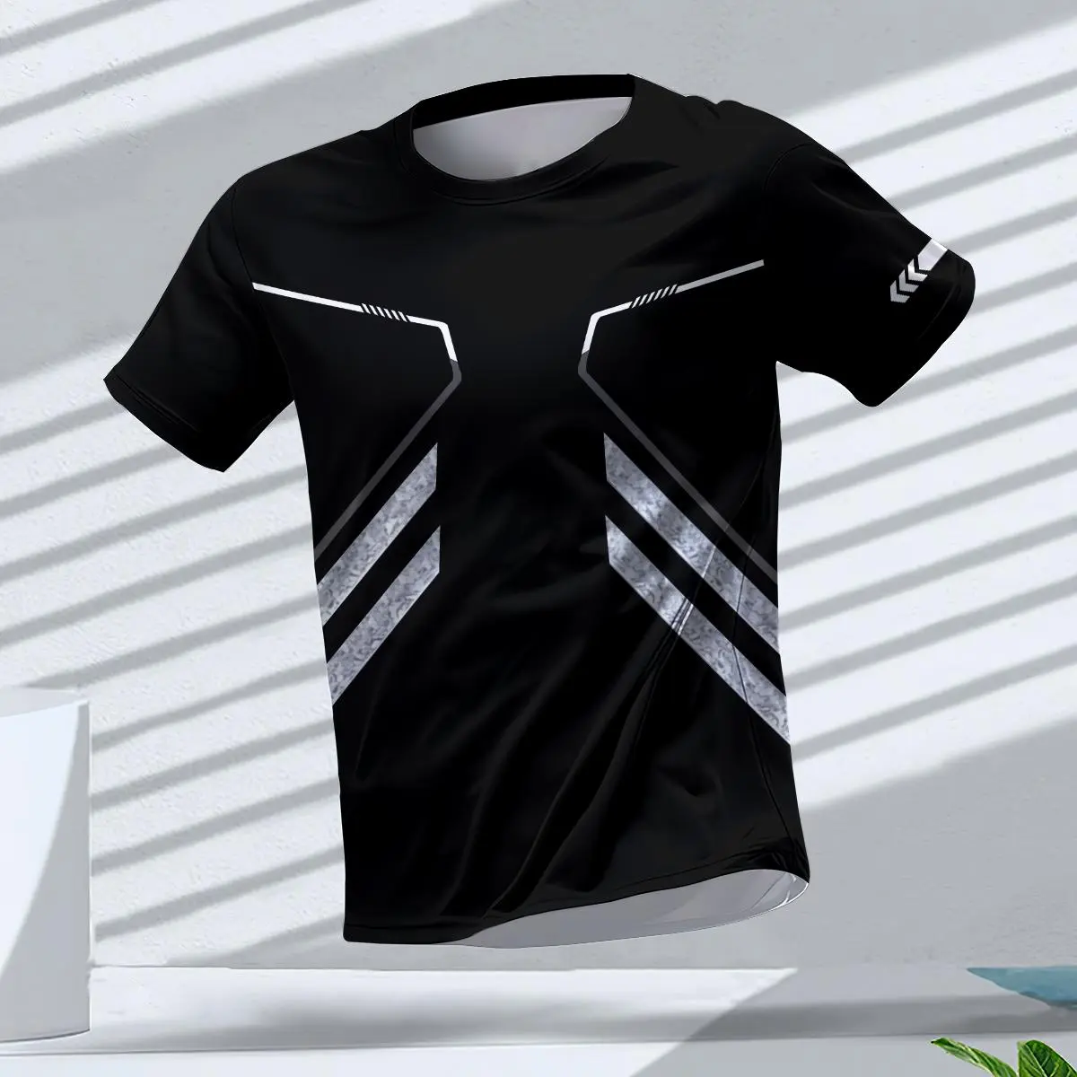 Men's T-Shirt Gym Quick-Drying Running outdoor Sports T-Shirts Breathability Running Short Sleeve Tees Men Sports Clothing Tops