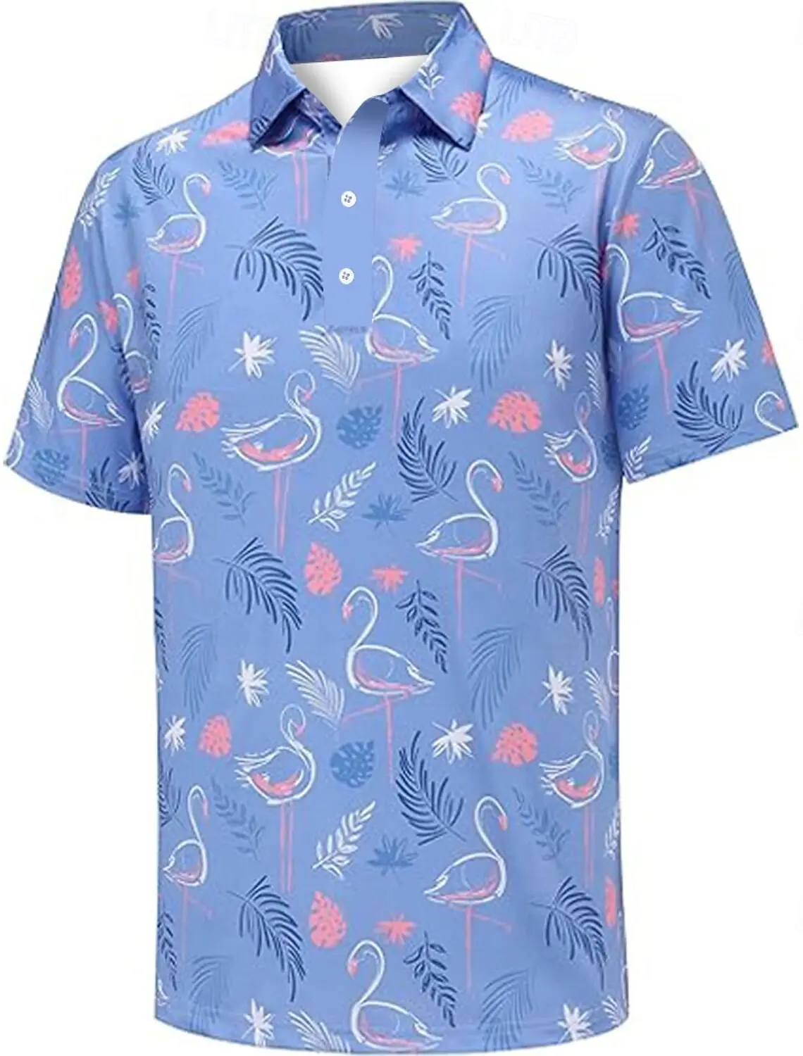 Men's 3D Printed Floral Bird Polo Short Sleeve Polo Shirts Collared Shirts Casual Outdoor Daily Wear Festival Outfit