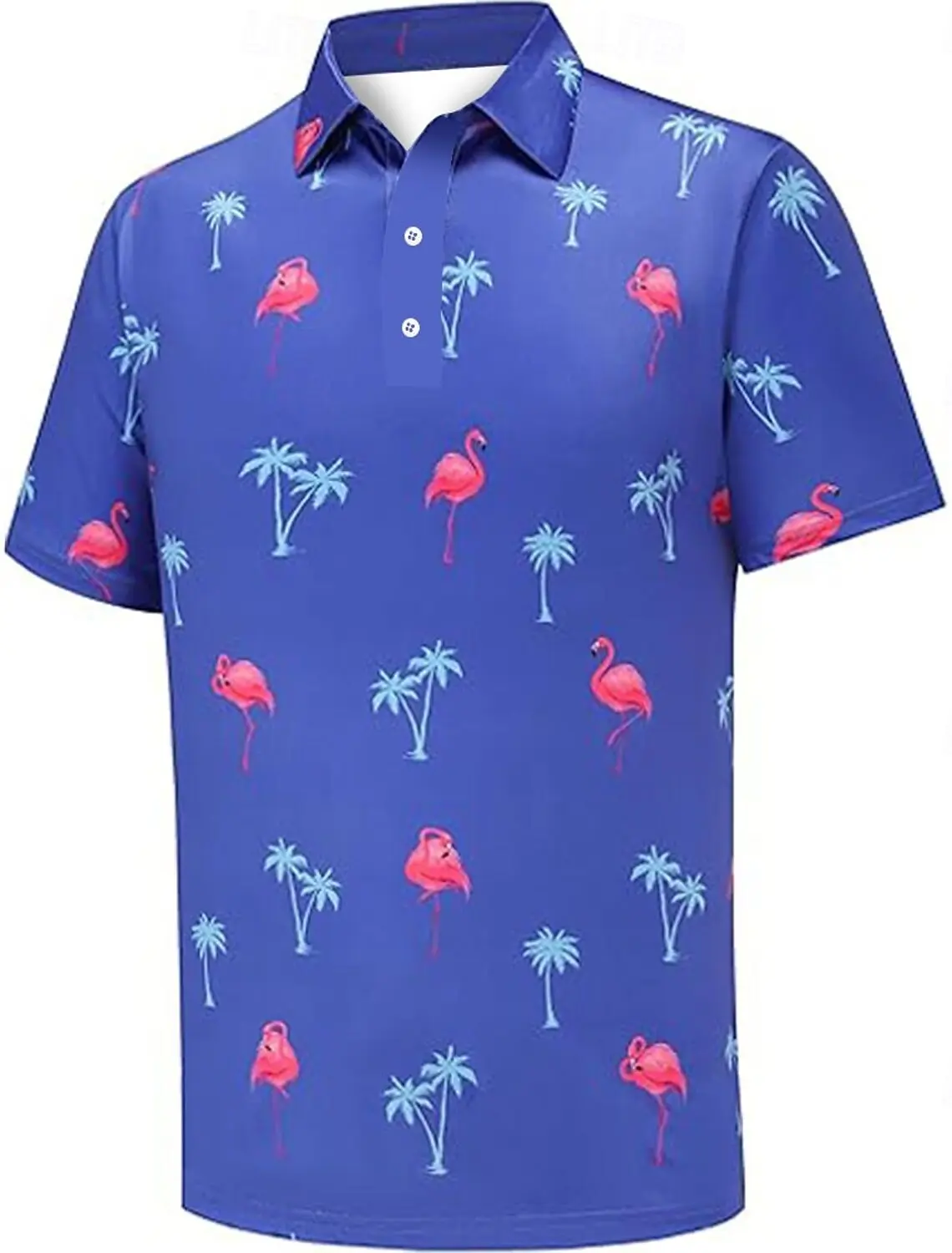 Men's 3D Printed Floral Bird Polo Short Sleeve Polo Shirts Collared Shirts Casual Outdoor Daily Wear Festival Outfit