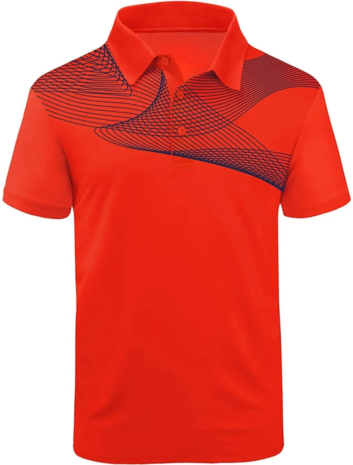 2024 Men's Polo Shirt Golf Shirt Graphic Prints Geometry Linear Turndown Outdoor Street Short Sleeves Button-Down Print Clothing