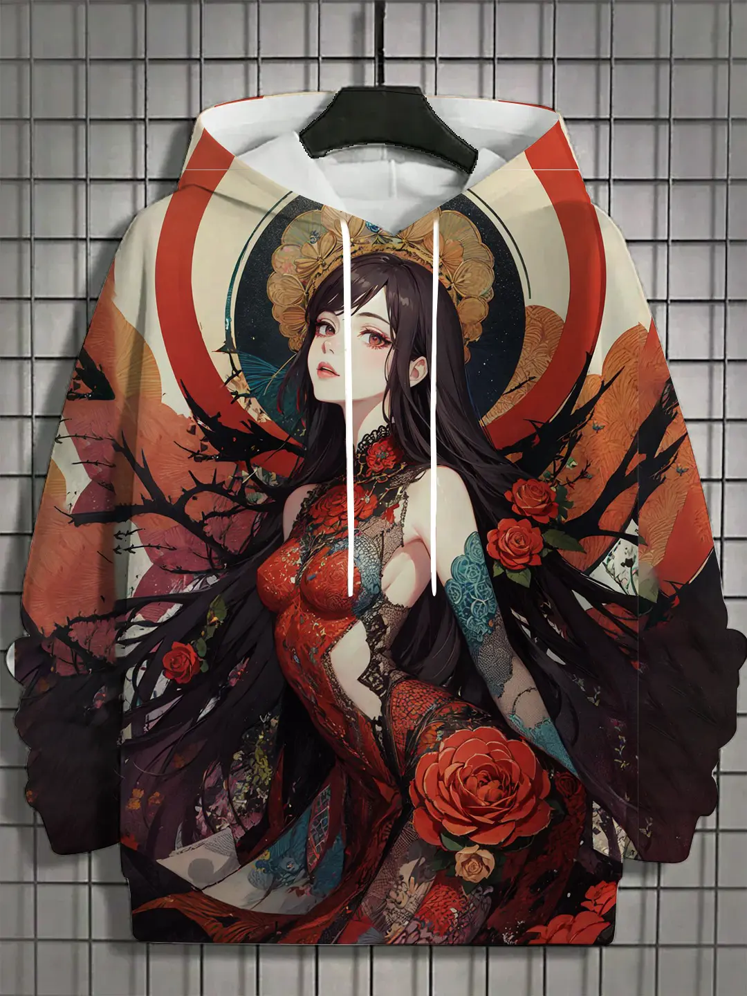 2024 New Anime Women's Men's Fashion Printed Hoodies Autumn and Winter Designer Hoodies Casual Sweatshirts