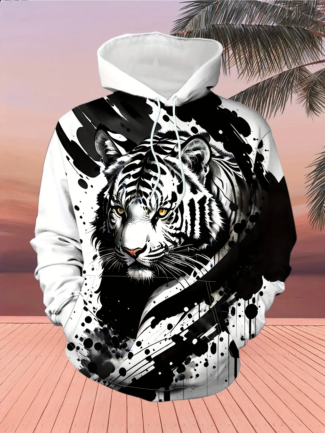 Animal Wolf graphic Men's Fashion 3D Print Outdoor Hoodie Streetwear Hoodies Hooded Front Pocket Designer Hoodie Sweatshirt