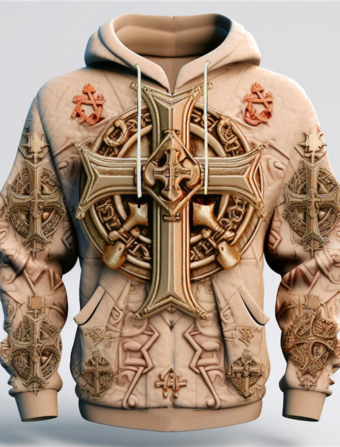 Men's Fashion Printed Hoodie Sports Outdoor Vacation Hoodie Long Sleeve Hooded Spring Autumn Designer Hoodie Sweatshirt