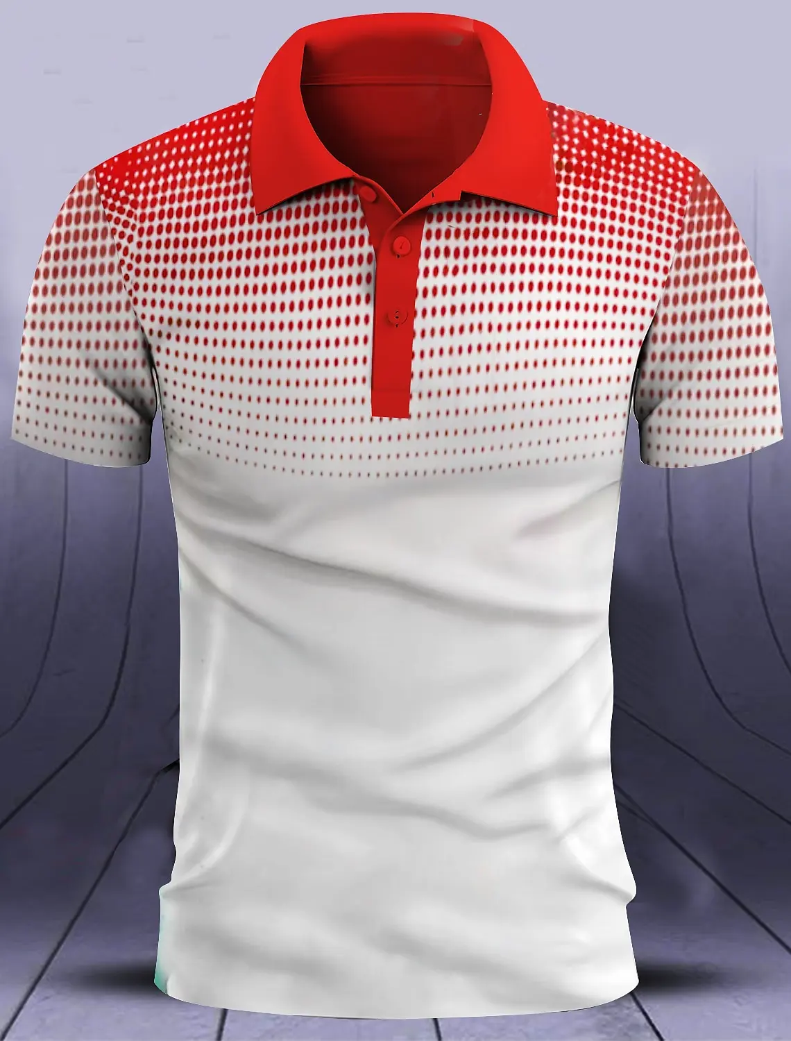 Men's Polo Shirt Golf Shirt Button Up Breathable Quick Dry Moisture Wicking Short Sleeve Mans Clothes Summer Tennis Sportswear