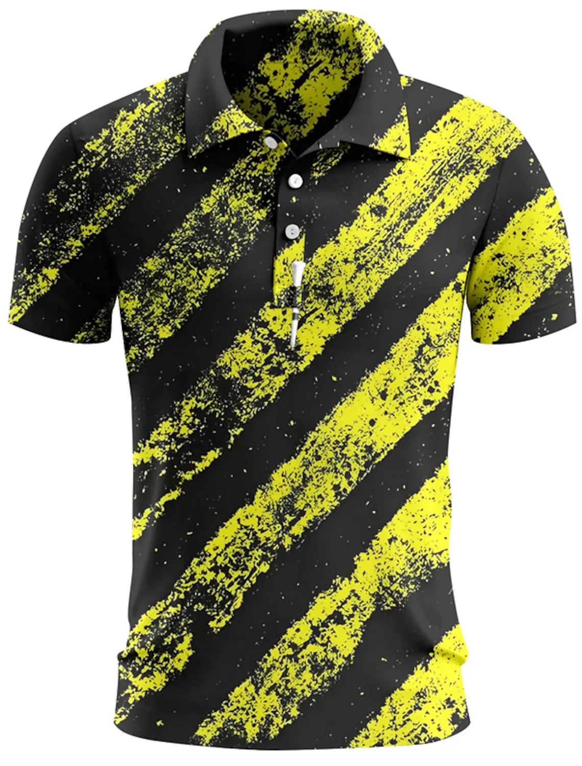 Men's Polo Shirts Golf Shirt Button Up Breathable Quick Dry Moisture Wicking Short Sleeve Mans Clothes Summer Tennis Sportswear