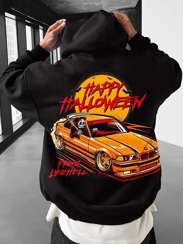 2024 Autumn And Winter American Men's Hoodie Trendy Casual Sports Daily Sweatshirt Hoodie Pattern New Autumn And Winter