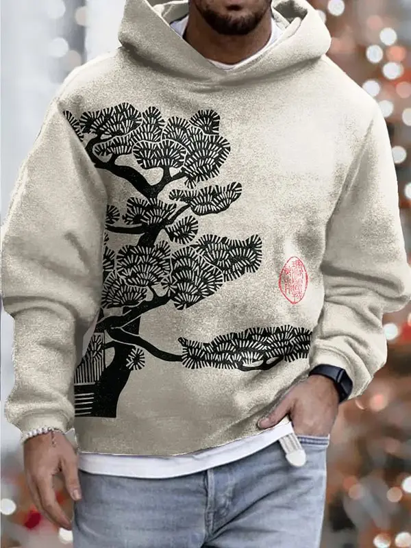 2024 Autumn And Winter American Men's Hoodie Trendy Casual Sports Daily Sweatshirt Hoodie Pattern New Autumn And Winter