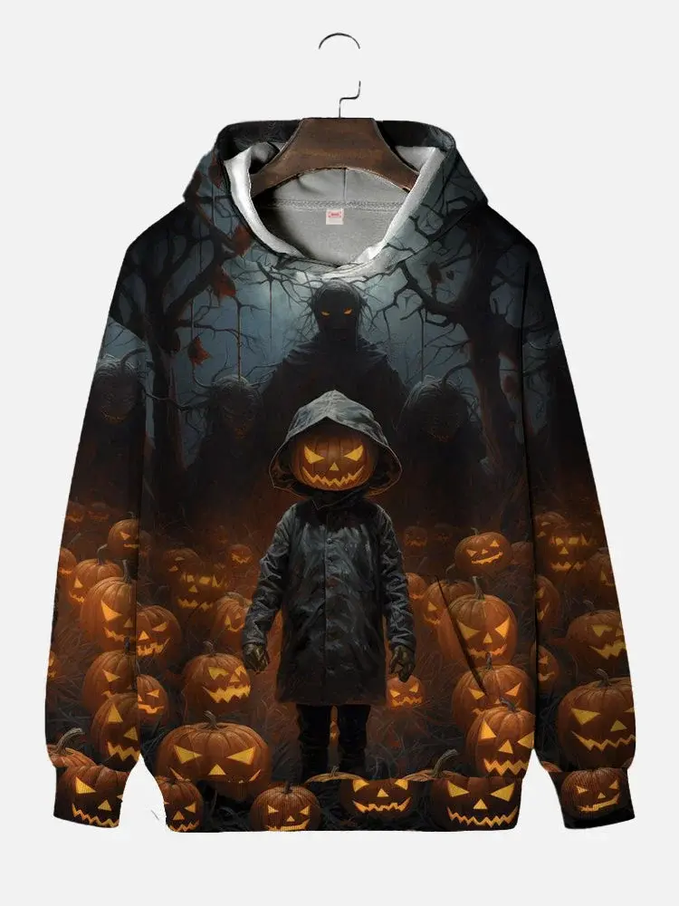 2024 Men's Fashion 3D Printed Hoodie Sports Outdoor Halloween Hoodies Hooded Print Front Pocket Fall Designer Hoodies Sweatshirt