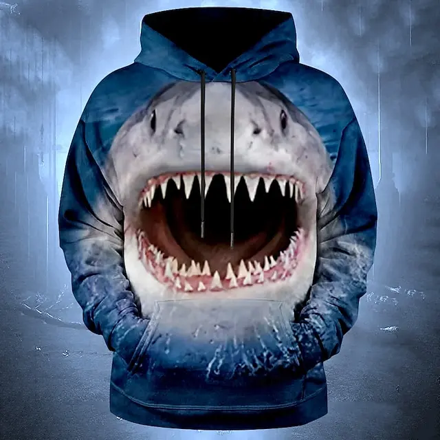 Animal Tiger graphic Men's Fashion 3D Print Outdoor Hoodie Streetwear Hoodies Hooded Front Pocket Designer Hoodie Sweatshirt