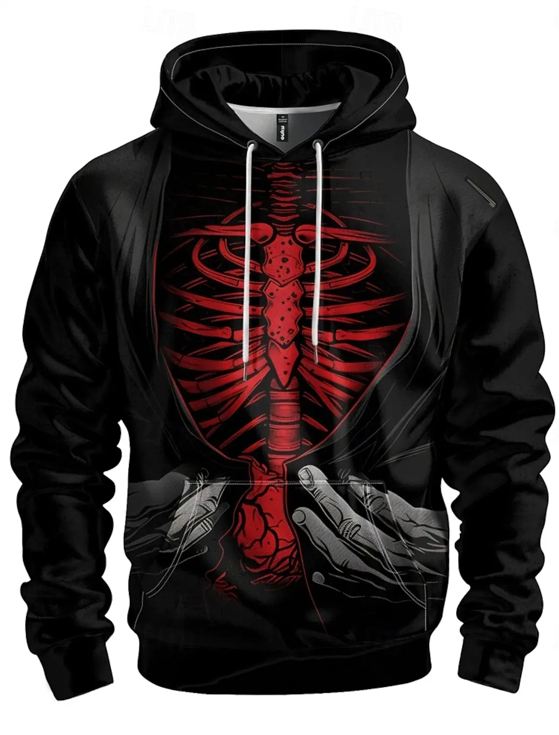 Graphic Skeleton Pumpkin Men's Vacation 3D Print Halloween Hoodie Sports  Hoodies  Hooded Printing Designer Hoodie Sweatshirt