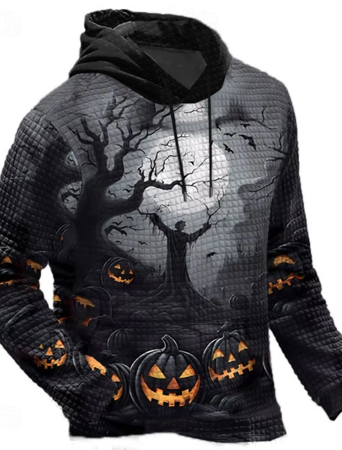 Graphic Skeleton Pumpkin Men's Vacation 3D Print Halloween Hoodie Sports  Hoodies  Hooded Printing Designer Hoodie Sweatshirt
