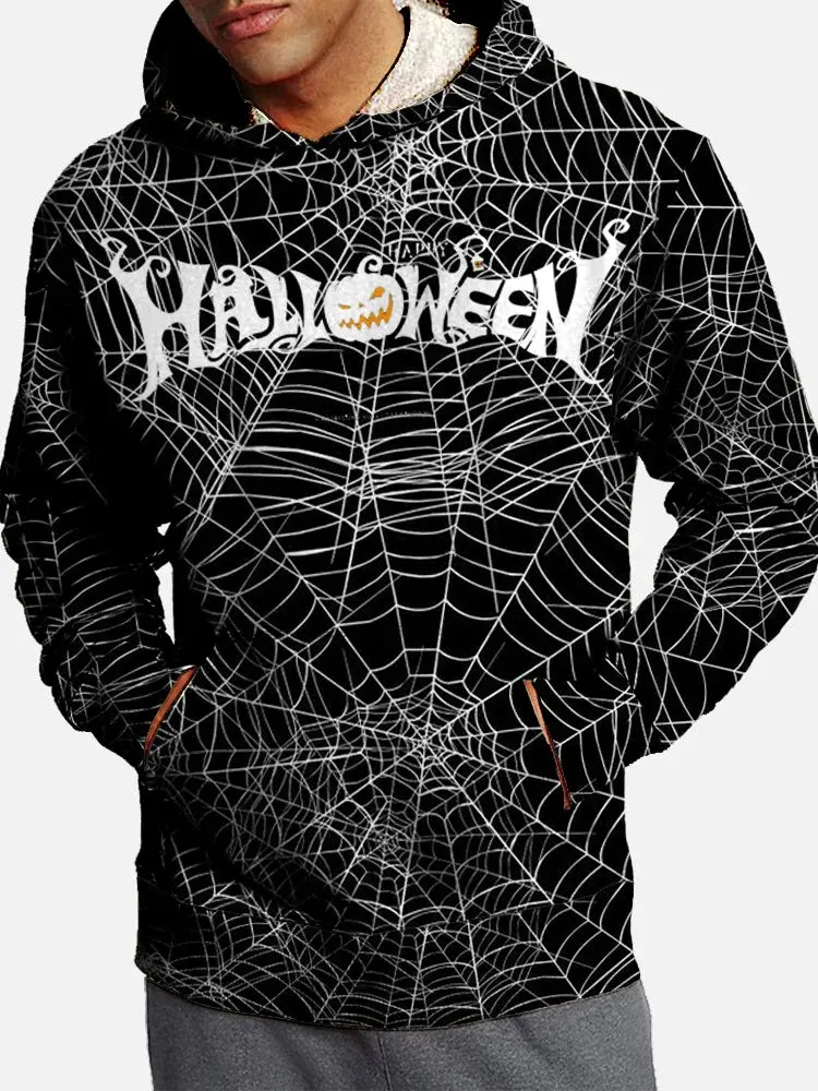 2024 Men's Fashion 3D Print Hoodie Sports Outdoor Halloween Hoodies Hooded Print Front Pocket Fall Designer Hoodie Sweatshirt